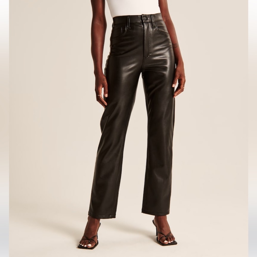 Abercrombie 90s Leather Pants